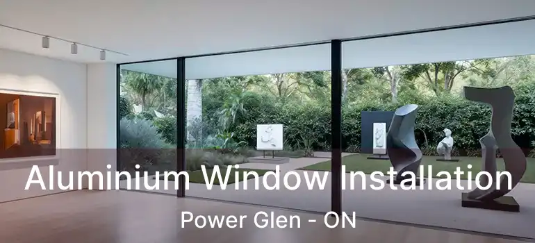  Aluminium Window Installation Power Glen - ON
