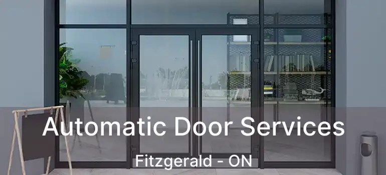  Automatic Door Services Fitzgerald - ON