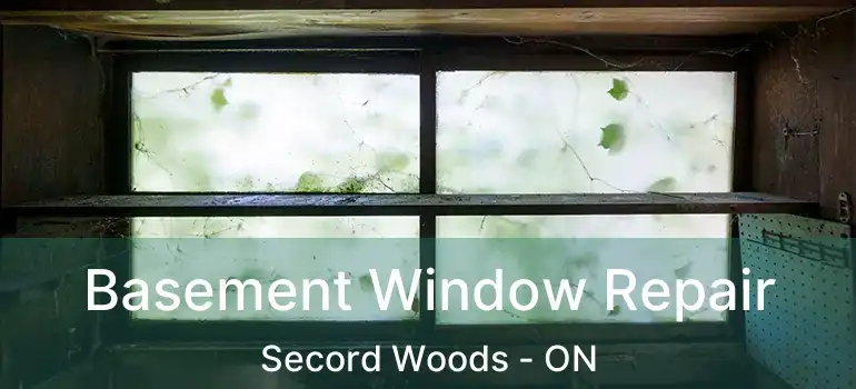  Basement Window Repair Secord Woods - ON
