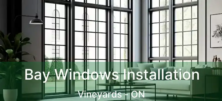  Bay Windows Installation Vineyards - ON