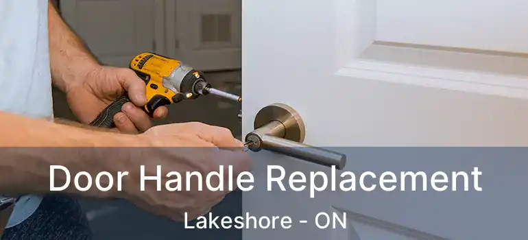  Door Handle Replacement Lakeshore - ON