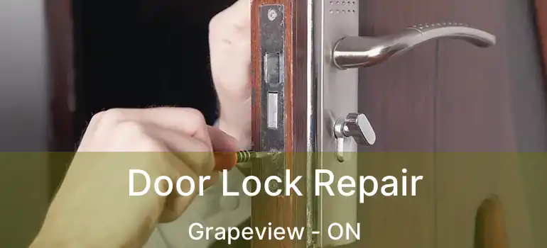  Door Lock Repair Grapeview - ON