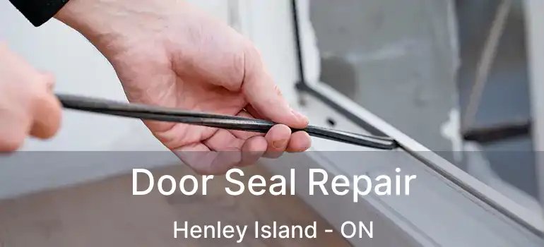  Door Seal Repair Henley Island - ON