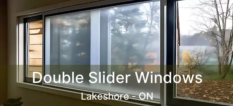  Double Slider Windows Lakeshore - ON