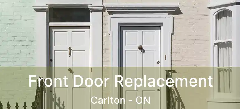  Front Door Replacement Carlton - ON