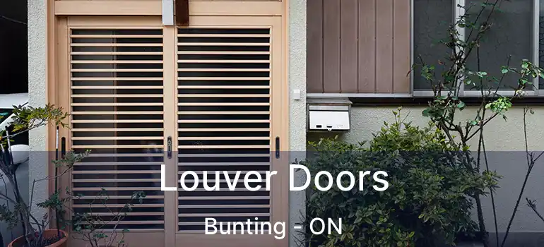  Louver Doors Bunting - ON