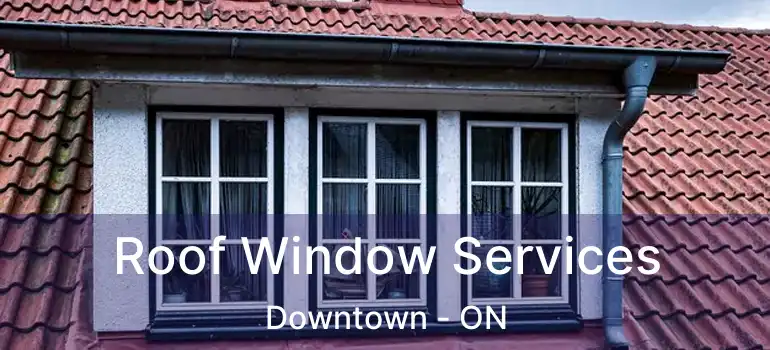  Roof Window Services Downtown - ON