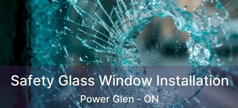  Safety Glass Window Installation Power Glen - ON
