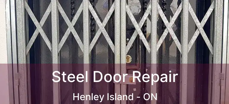  Steel Door Repair Henley Island - ON