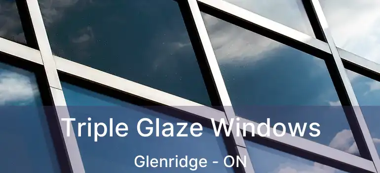  Triple Glaze Windows Glenridge - ON