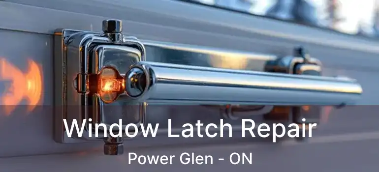  Window Latch Repair Power Glen - ON