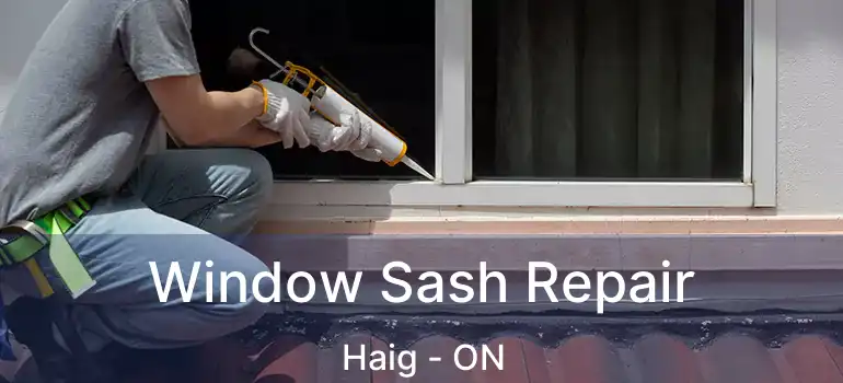 Window Sash Repair Haig - ON